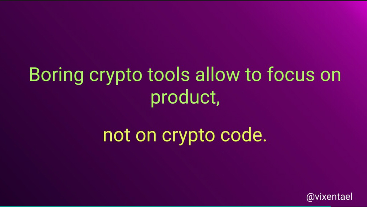 Use cryptography; don’t learn it